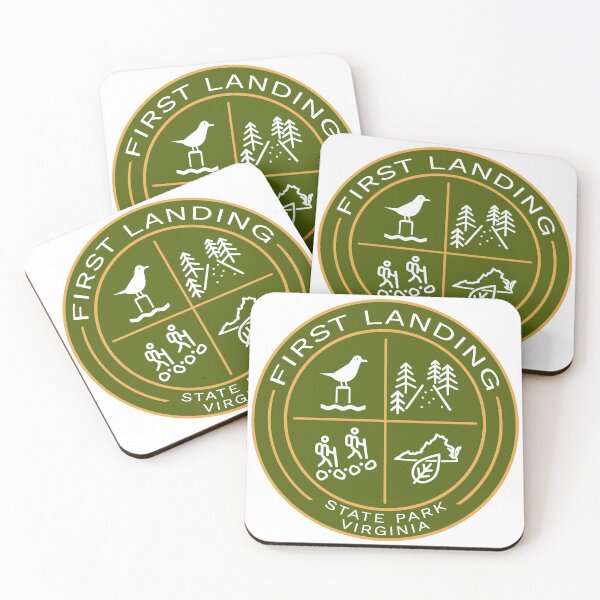 Item preview, First Landing State Park Heraldic Logo designed and sold by VanyaKar.