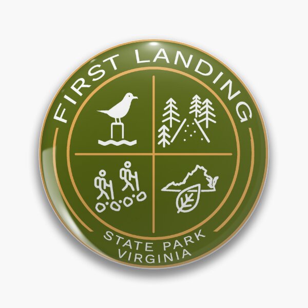 Artikelvorschau, Heraldisches Logo des First Landing State Park entworfen und verkauft von VanyaKar.