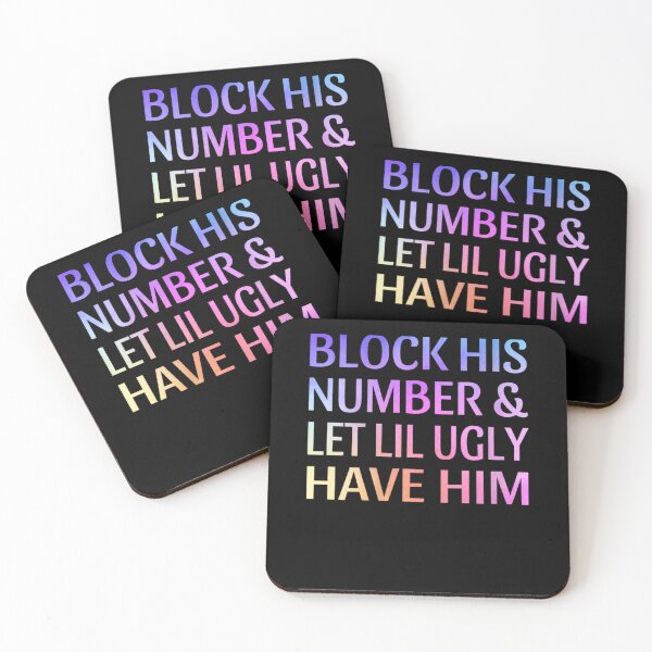 Item preview, Womens Block His Number And Let Lil Ugly Have Him Funny Breakup designed and sold by LikesConnie.