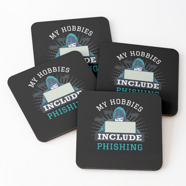 Item preview, My Hobbies Include Phishing Funny Hacker designed and sold by artado.
