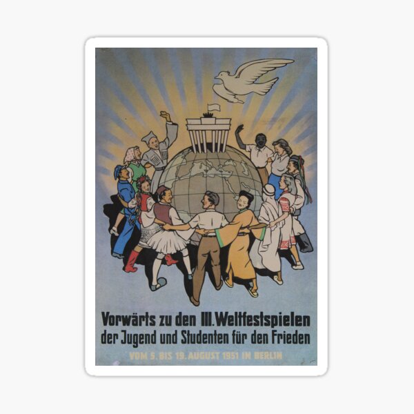 Artikel-Vorschau von 3. Weltjugendfest - Berlin 1953, designt und verkauft von Cult45one.