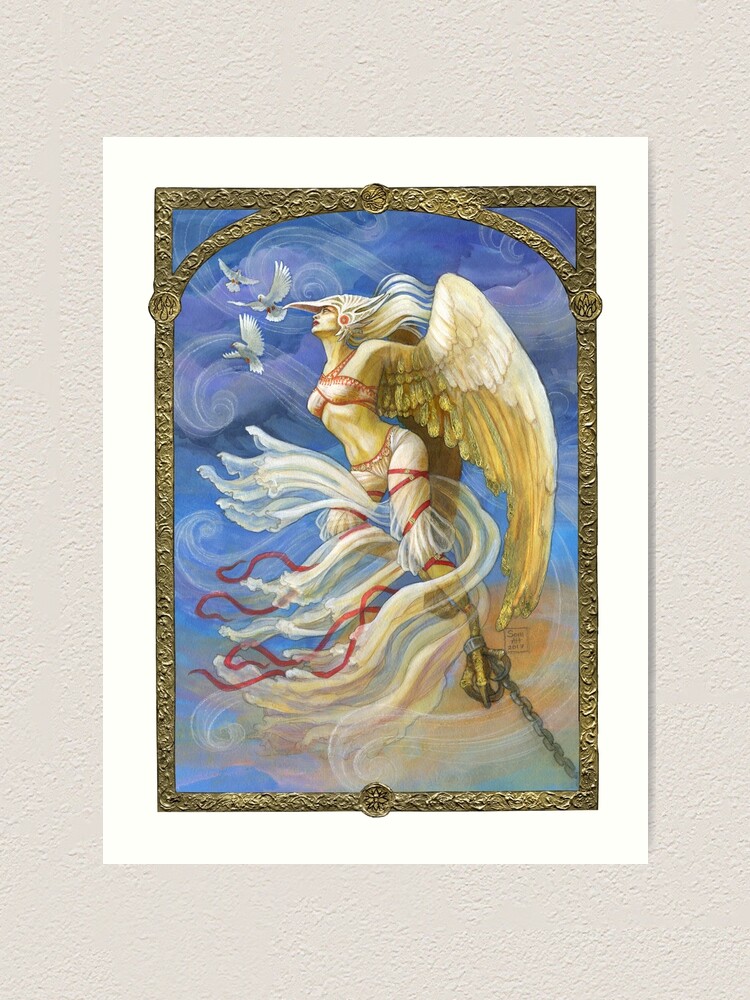Alternate view of Elemental of Air & Freedom Art Print
