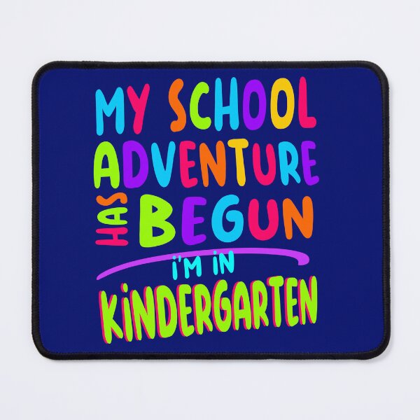 Item preview, My school adventure has begun: i'm in kindergarten designed and sold by sandpiperstudio.