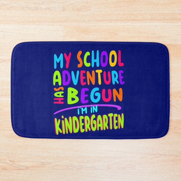 Item preview, My school adventure has begun: i'm in kindergarten designed and sold by sandpiperstudio.