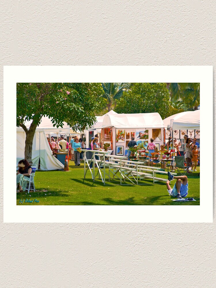 Alternate view of Key Biscayne Art Festival Art Print