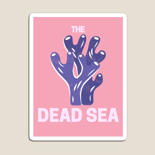 Item preview, Dead Sea Israel designed and sold by Hebrew Stickers.