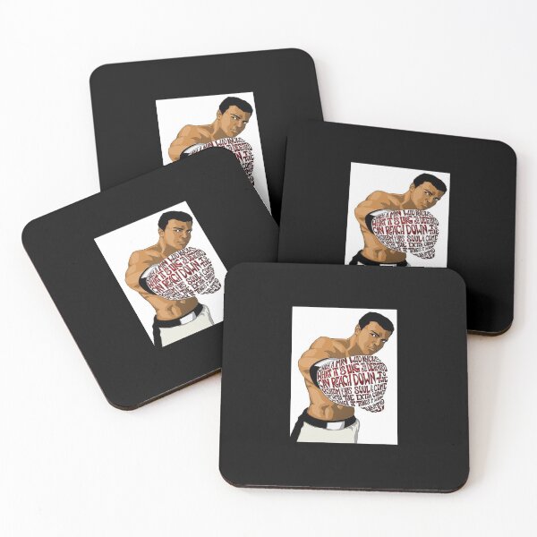 Item preview, Muhammad Ali Comeback From Defeat Sticker E designed and sold by dierksdgdino.