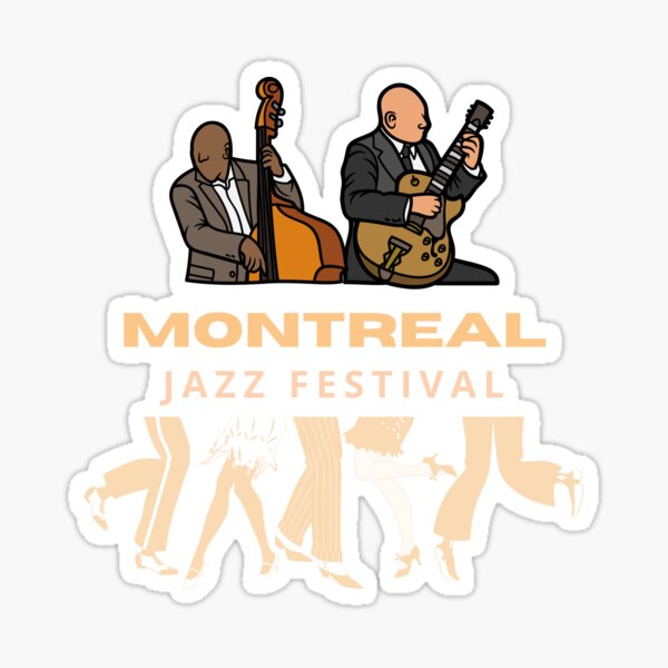 Item preview, Montreal Jazz Festival designed and sold by Pea Fitness.