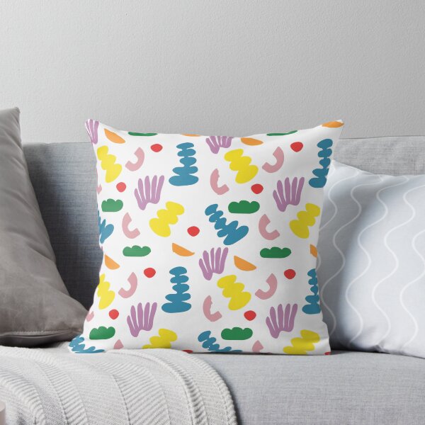 Item preview, Memphis colorful art white background designed and sold by Londley.