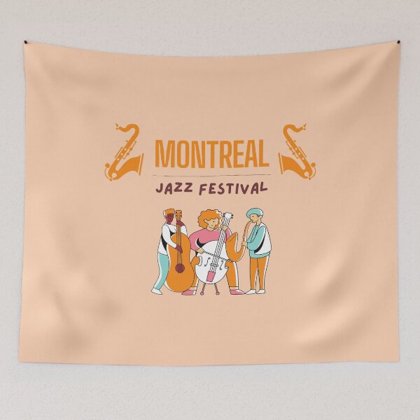 Item preview, Montreal Jazz Festival designed and sold by Pea Fitness.