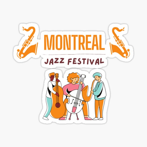 Item preview, Montreal Jazz Festival designed and sold by Pea Fitness.