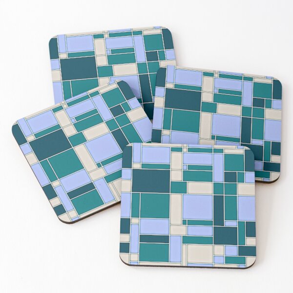 Item preview, Blue Tones Mosaic Pattern designed and sold by antevasinart.