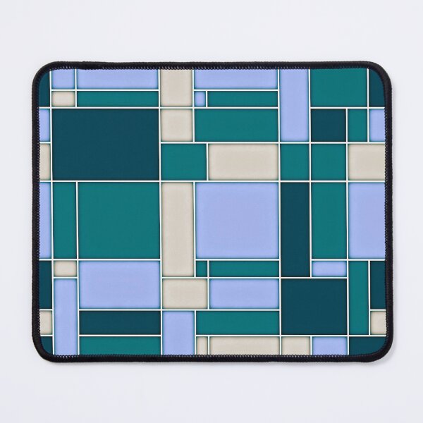 Item preview, Blue Tones Mosaic Pattern designed and sold by antevasinart.