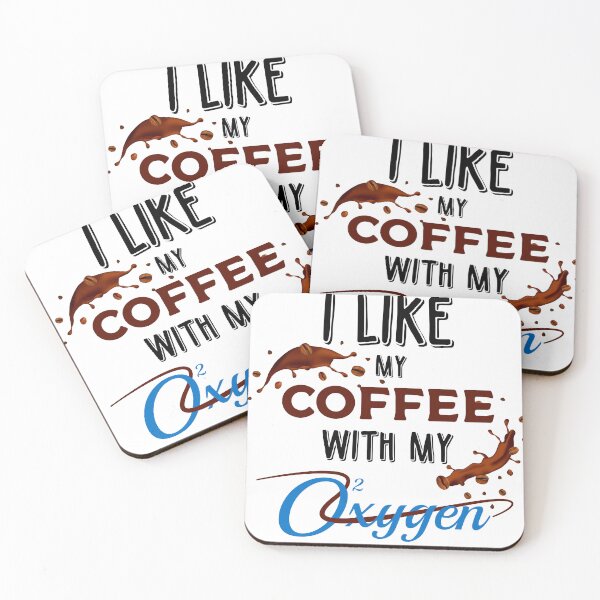 Item preview, I Like Coffee with my Oxygen designed and sold by Galastore.