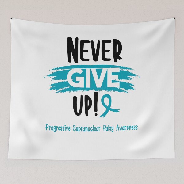 Item preview, Progressive Supranuclear Palsy Warrior - Progressive Supranuclear Palsy Awareness - Never Give Up! designed and sold by Robbsyn.