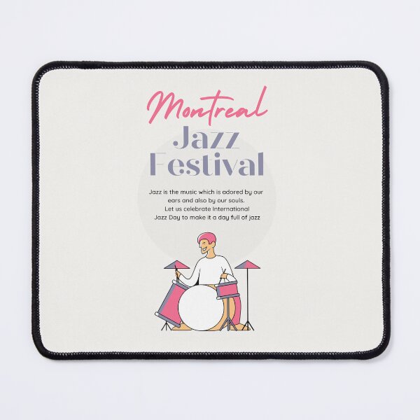 Item preview, Montreal Jazz Festival designed and sold by Pea Fitness.
