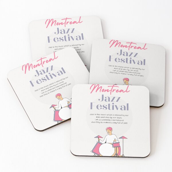 Item preview, Montreal Jazz Festival designed and sold by Pea Fitness.