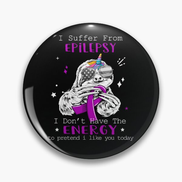 Item preview, Funny Sloth I Suffer From Epilepsy designed and sold by Kohend.