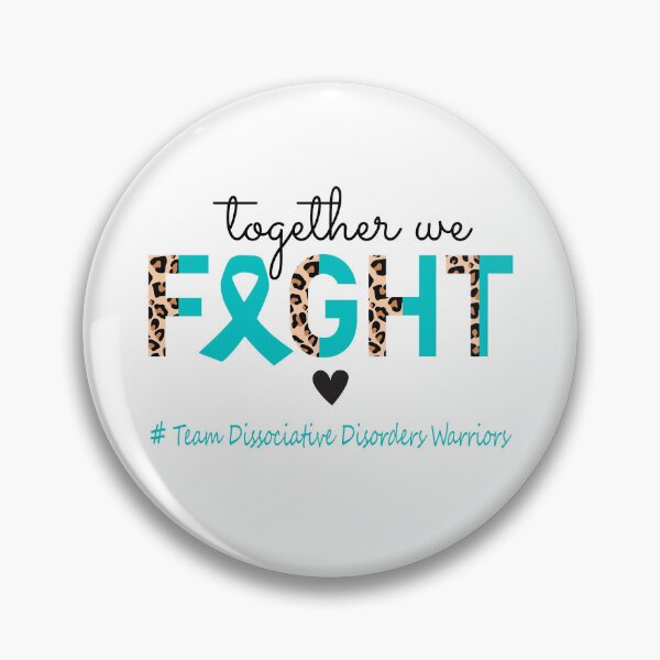 Item preview, Dissociative Disorders Awareness Together We Fight Team Dissociative Disorders Warriors designed and sold by whlrcheryl.