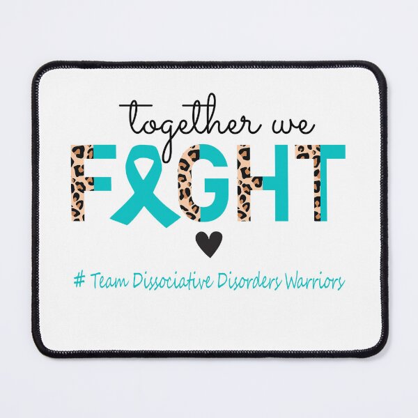 Item preview, Dissociative Disorders Awareness Together We Fight Team Dissociative Disorders Warriors designed and sold by whlrcheryl.