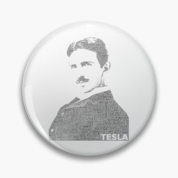 Item preview, Nikola Tesla Word Cloud designed and sold by WordyCloud.