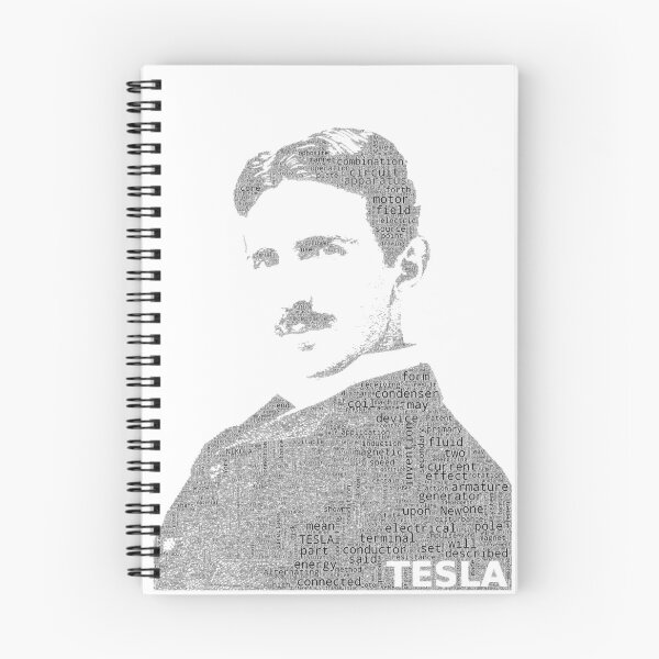 Item preview, Nikola Tesla Word Cloud designed and sold by WordyCloud.