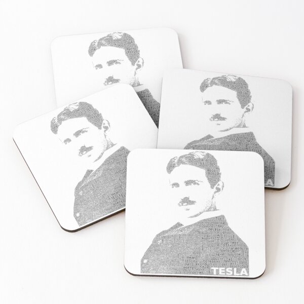 Item preview, Nikola Tesla Word Cloud designed and sold by WordyCloud.