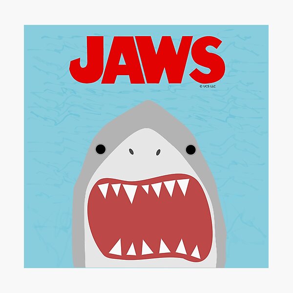 Jaws Movie Poster Print & Unframed Canvas Prints
