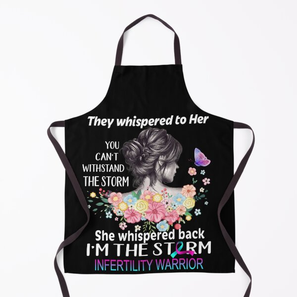 Item preview, Infertility Warrior I'm The Storm Infertility Awareness designed and sold by Hatjar.