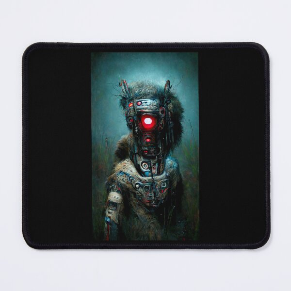 Item preview, tribal robot designed and sold by BNowakArt.