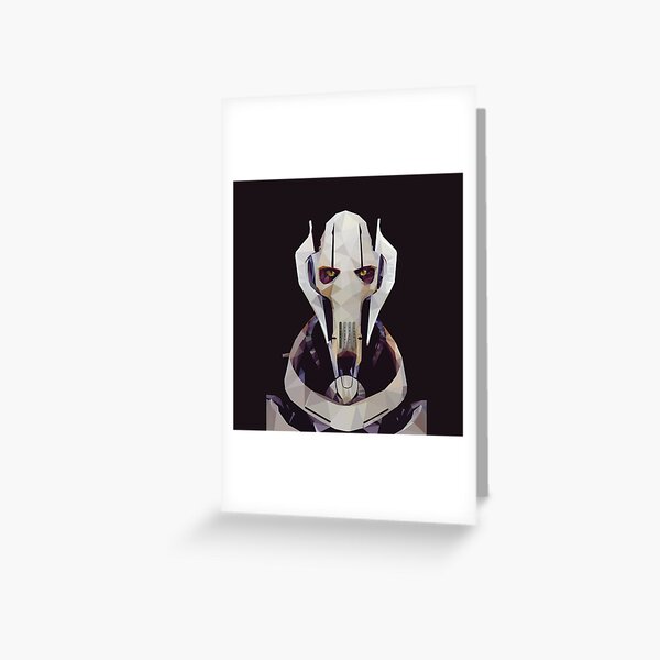 General Grievous Geometric Arts Greeting Card