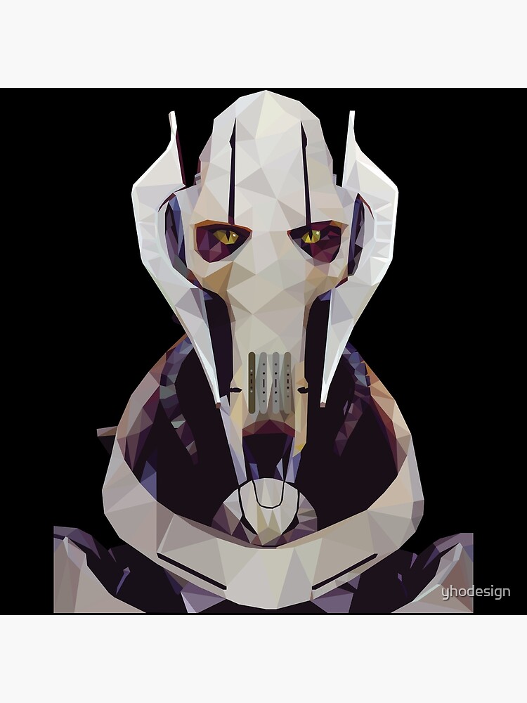 GENERAL GRIEVOUS Star Wars Art Print  Star wars pictures, Star wars ships,  Dark side star wars