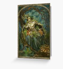 Elemental of Earth & Protection Greeting Card