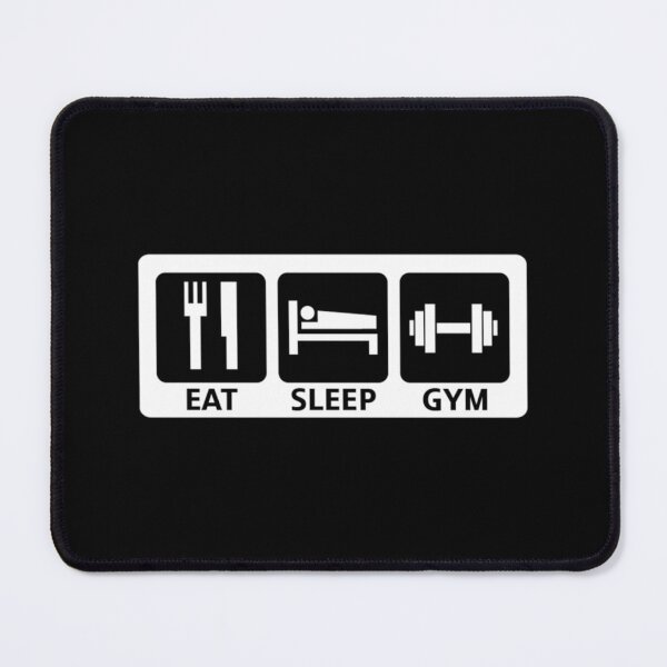 Item preview, Eat Sleep Gym Awesome Gym Lover Gift Essential T-Shirt designed and sold by amberk1cira.