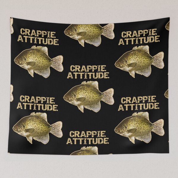 Item preview, Crappy Attitude  Crappie Fishing designed and sold by Devante Lehner.