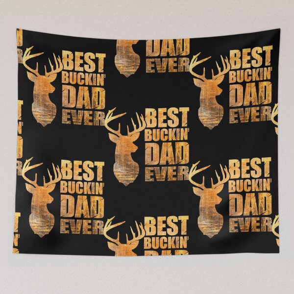 Item preview, Best Buckin' Dad Ever - Mix colors yellow tone. designed and sold by Devante Lehner.
