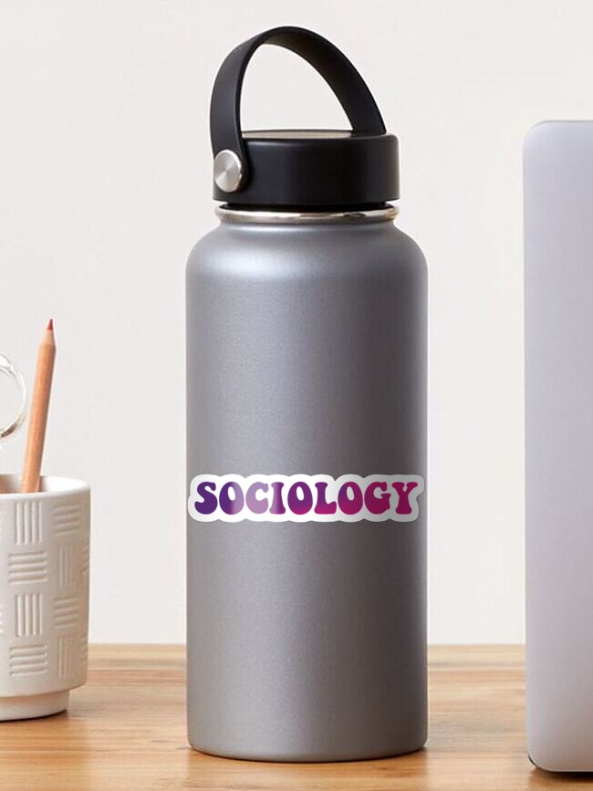 Thumbnail 1 of 3, Sticker, sociology school subject designed and sold by Kbusterallen.