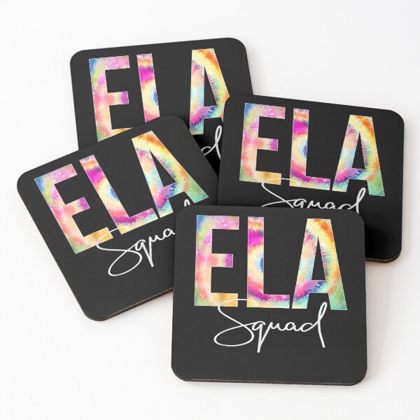Item preview, ELA Squad Tie Dye Back To School women appreciation T-Shirt designed and sold by DeringerVerile.