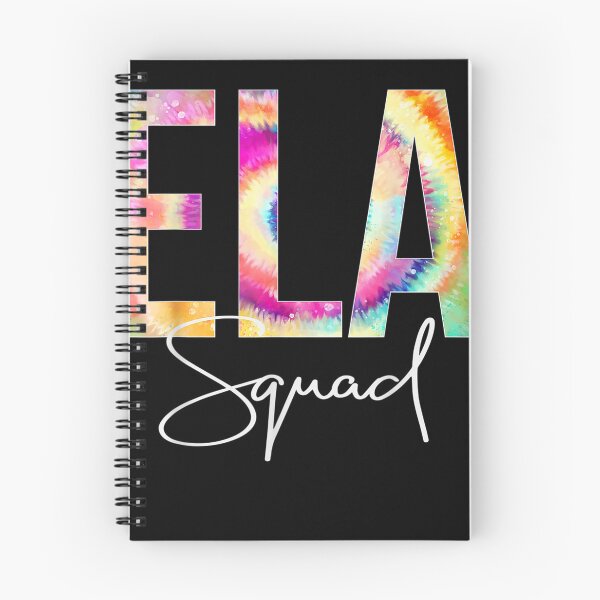 Item preview, ELA Squad Tie Dye Back To School women appreciation T-Shirt designed and sold by DeringerVerile.