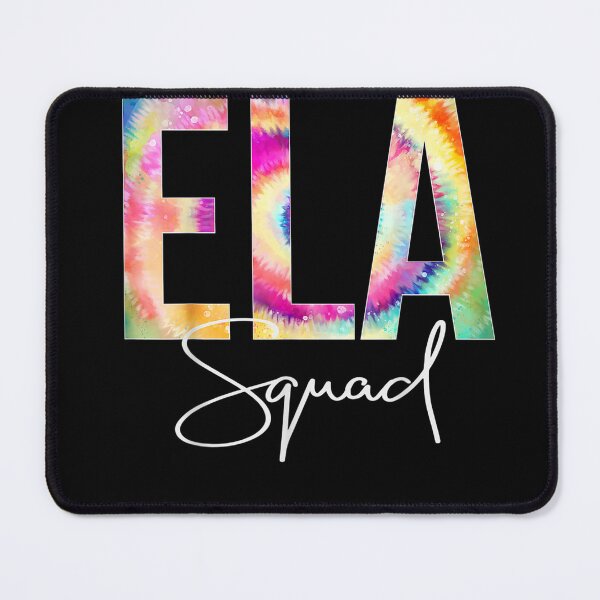Item preview, ELA Squad Tie Dye Back To School women appreciation T-Shirt designed and sold by DeringerVerile.