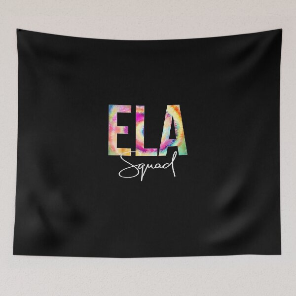 Item preview, ELA Squad Tie Dye Back To School women appreciation T-Shirt designed and sold by DeringerVerile.