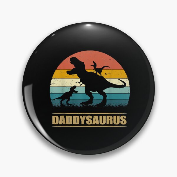 Item preview, Daddy Dinosaur Daddysaurus 2 Two kids Gift For Dad designed and sold by Devante Lehner.