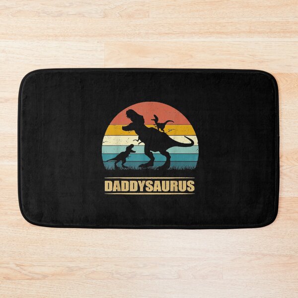 Item preview, Daddy Dinosaur Daddysaurus 2 Two kids Gift For Dad designed and sold by Devante Lehner.