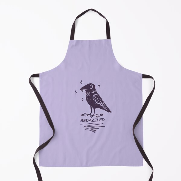Item preview, Bedazzled Crow With Text designed and sold by Salem Scribbles.