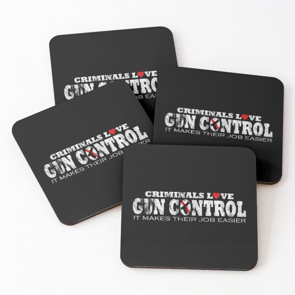 Item preview, Criminals Love Gun Control Pro Gun designed and sold by VenusEan.