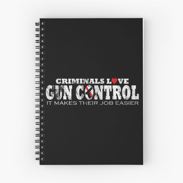 Aperçu de l'œuvre Les criminels aiment Gun Control Pro Gun créée et vendue par VenusEan.