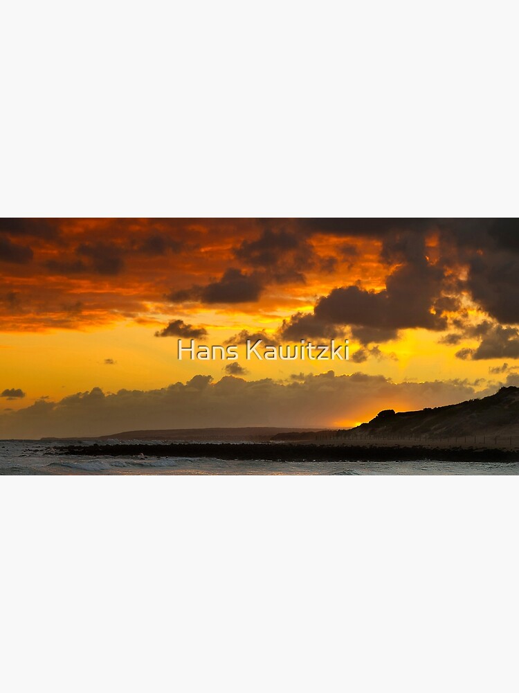 "0486 Winter Sunset Breamlea" Poster for Sale by HansKawitzki Redbubble