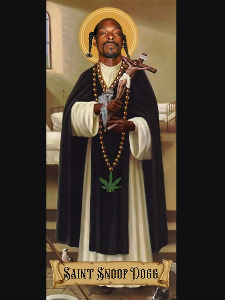 "jesus snoop dog - Snoop Dogg goes jesus Essential T-Shirt fashion " T ...
