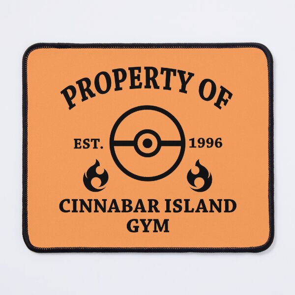 Item preview, Cinnabar Island Gym designed and sold by jimsta28.