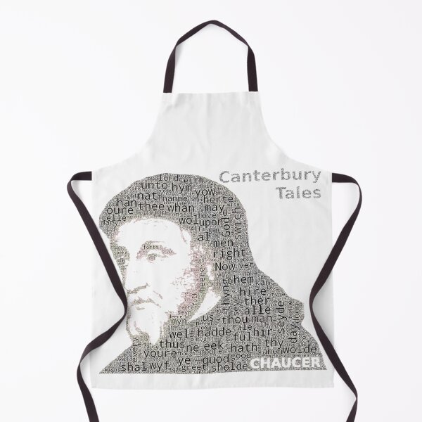 Item preview, Geoffrey Chaucer's "Canterbury Tales" Word Cloud designed and sold by WordyCloud.